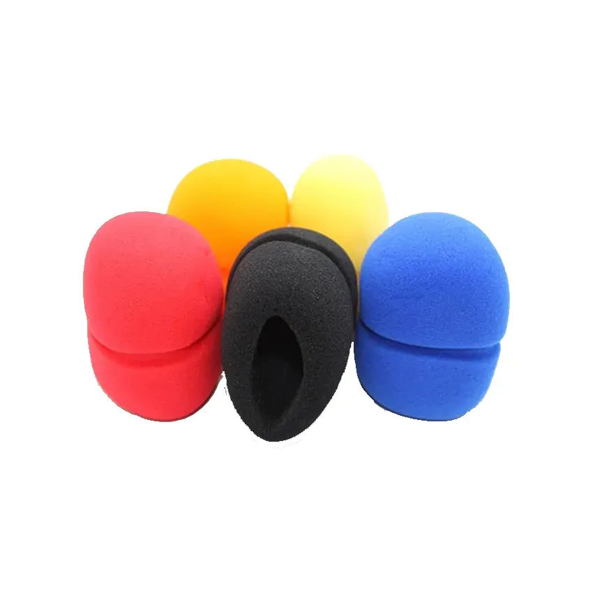 Cyberdyne Microphone Groove Sponge - 5-pack, Multi-Colour — view 1
