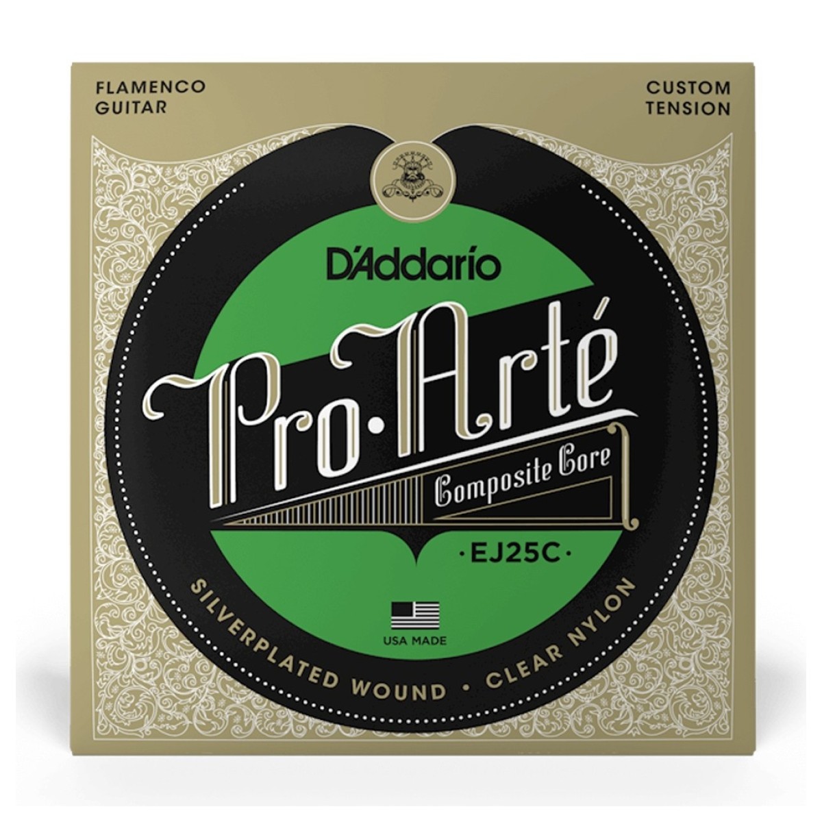 D’Addario EJ25C Pro-Arte Classical Guitar Strings – Custom Tension — view 1