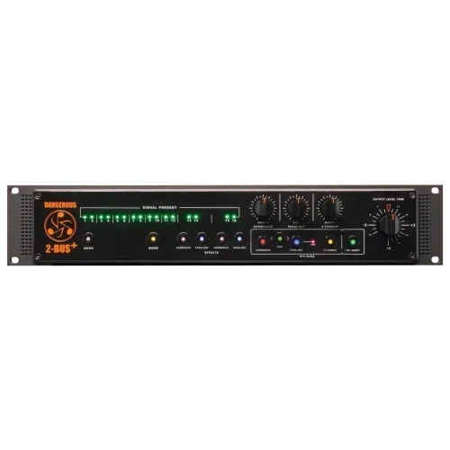 Dangerous Music 2-Bus+ – 16-Channel Analog Summing Mixer with Color Circuits