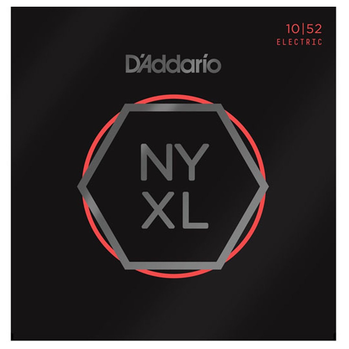 D’Addario NYXL1052 Electric Guitar Strings – 10-52 Light Top/Heavy Bottom — view 1