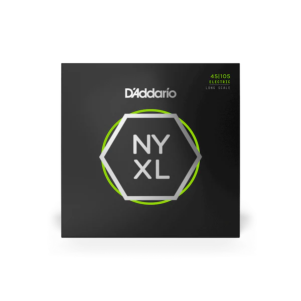 D’Addario NYXL45105 Nickel Wound Bass Guitar Strings – .045-.105