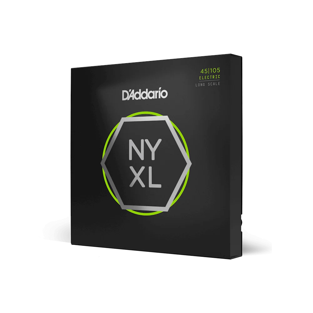 D’Addario NYXL45105 Nickel Wound Bass Guitar Strings – .045-.105 — view 2