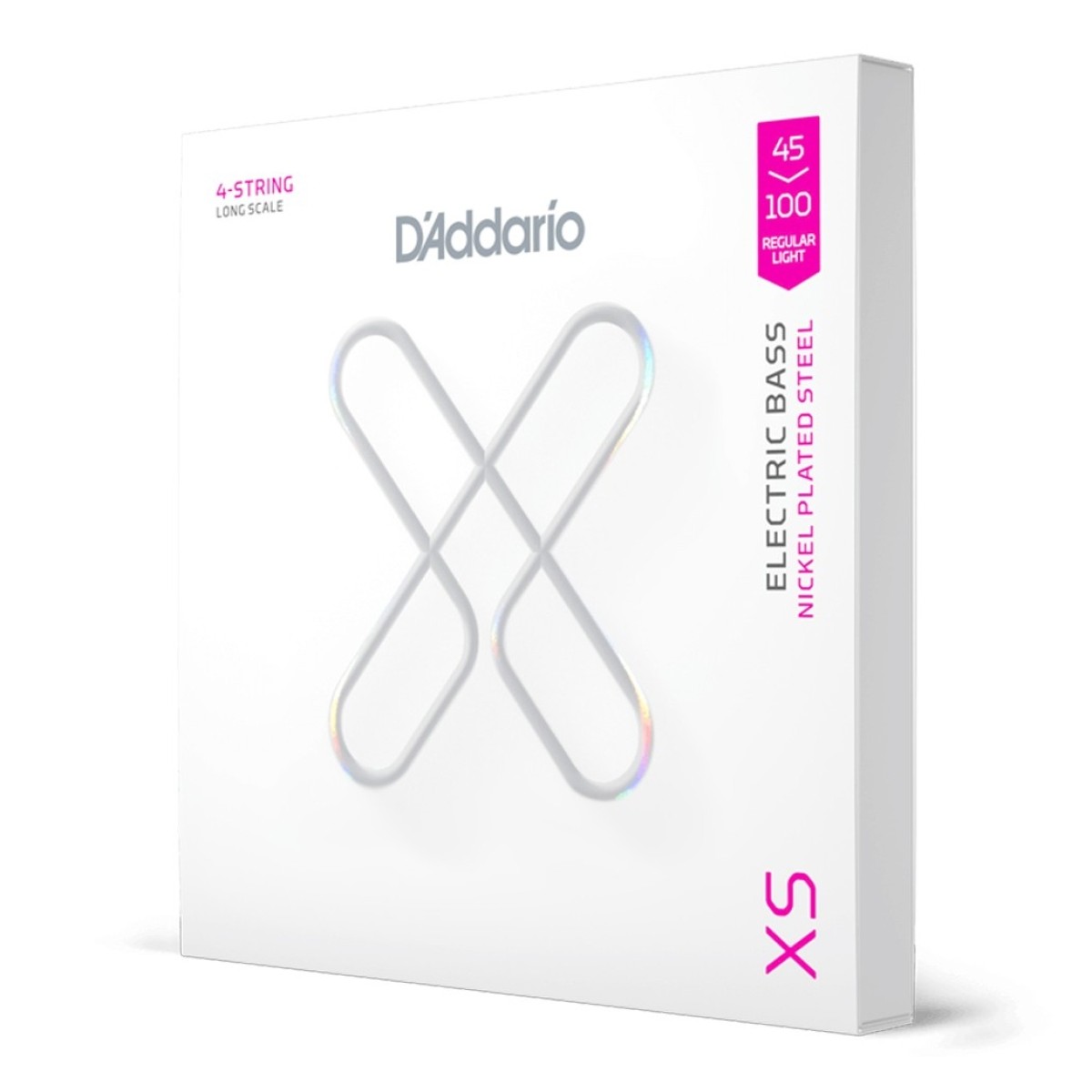 D’Addario XS Electric Bass Guitar Strings – 45-100 Regular Light