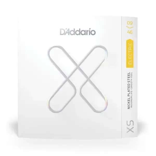 D'Addario XSE0946 Nickel-plated Steel-coated Electric Guitar Strings - .009-.046 Super Light Top/Regular Bottom — view 1