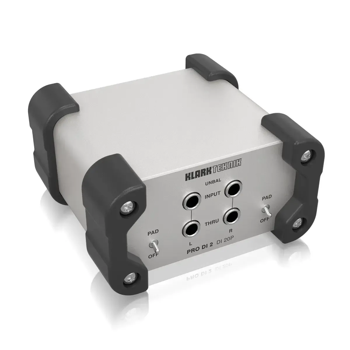 Klark Teknik DI 20P PRO DI 2 Professional Passive Stereo DI Box — view 1
