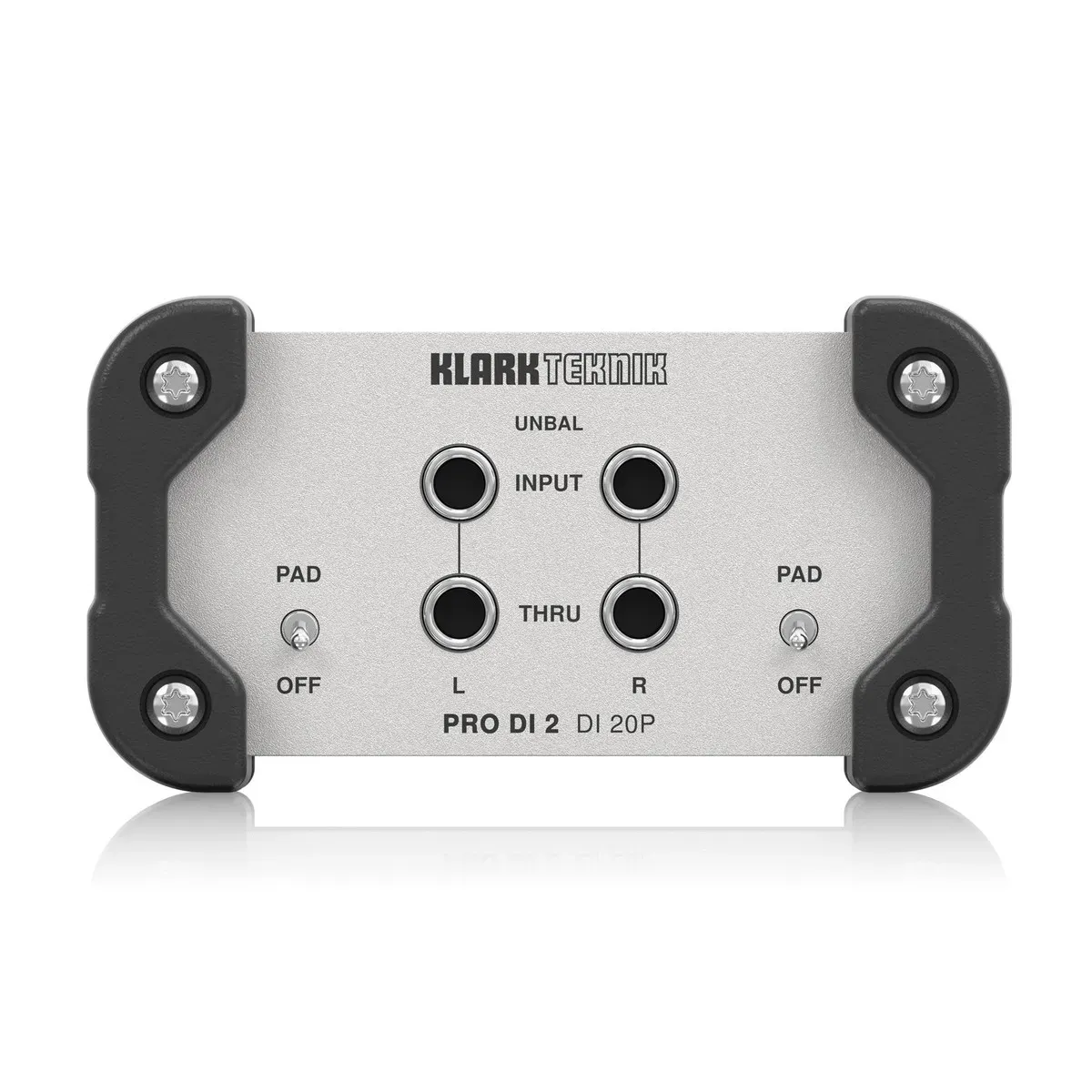 Klark Teknik DI 20P PRO DI 2 Professional Passive Stereo DI Box — view 3