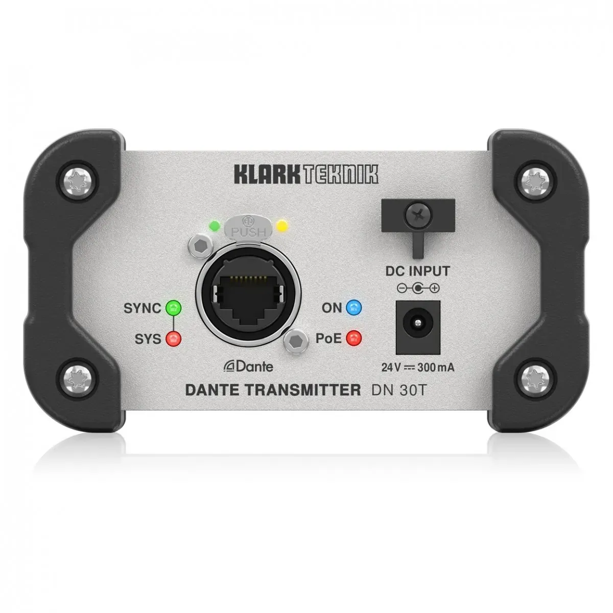 Klark Teknik DN 30T 2 Channel Dante Audio Transmitter — view 2