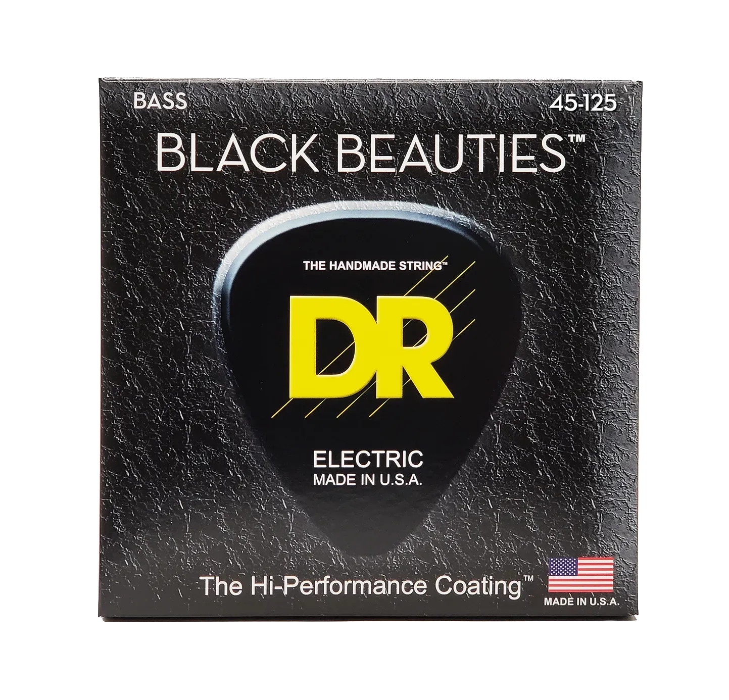 DR 5-String Black Beauties 45-125 Bass Strings — view 2