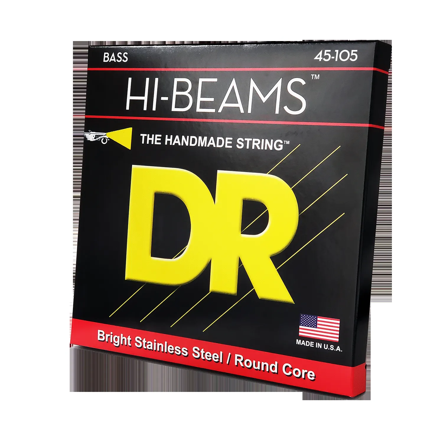 DR Strings HI BEAMS 4 String Bass Medium Gauge - 45-105 — view 2