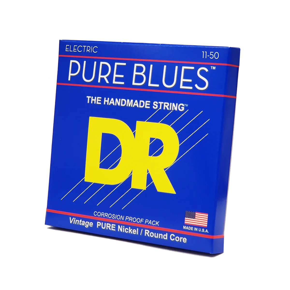 DR Pure Blues Electric Guitar Strings 11-50 Gauge — view 2