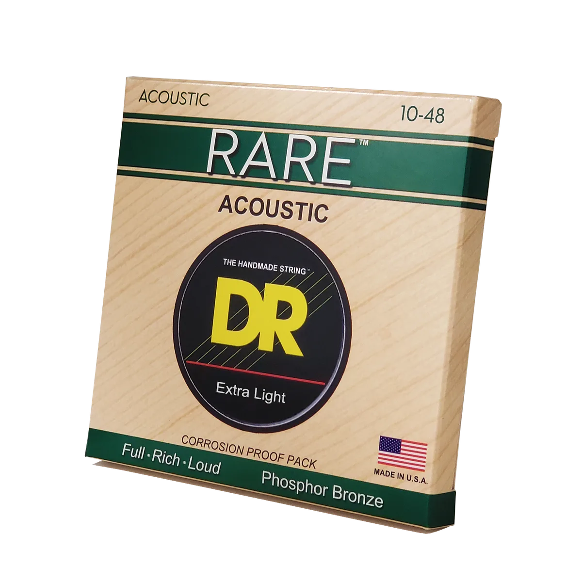 DR STRINGS RARE P/B AC 10-48 EXTRA LIGHT