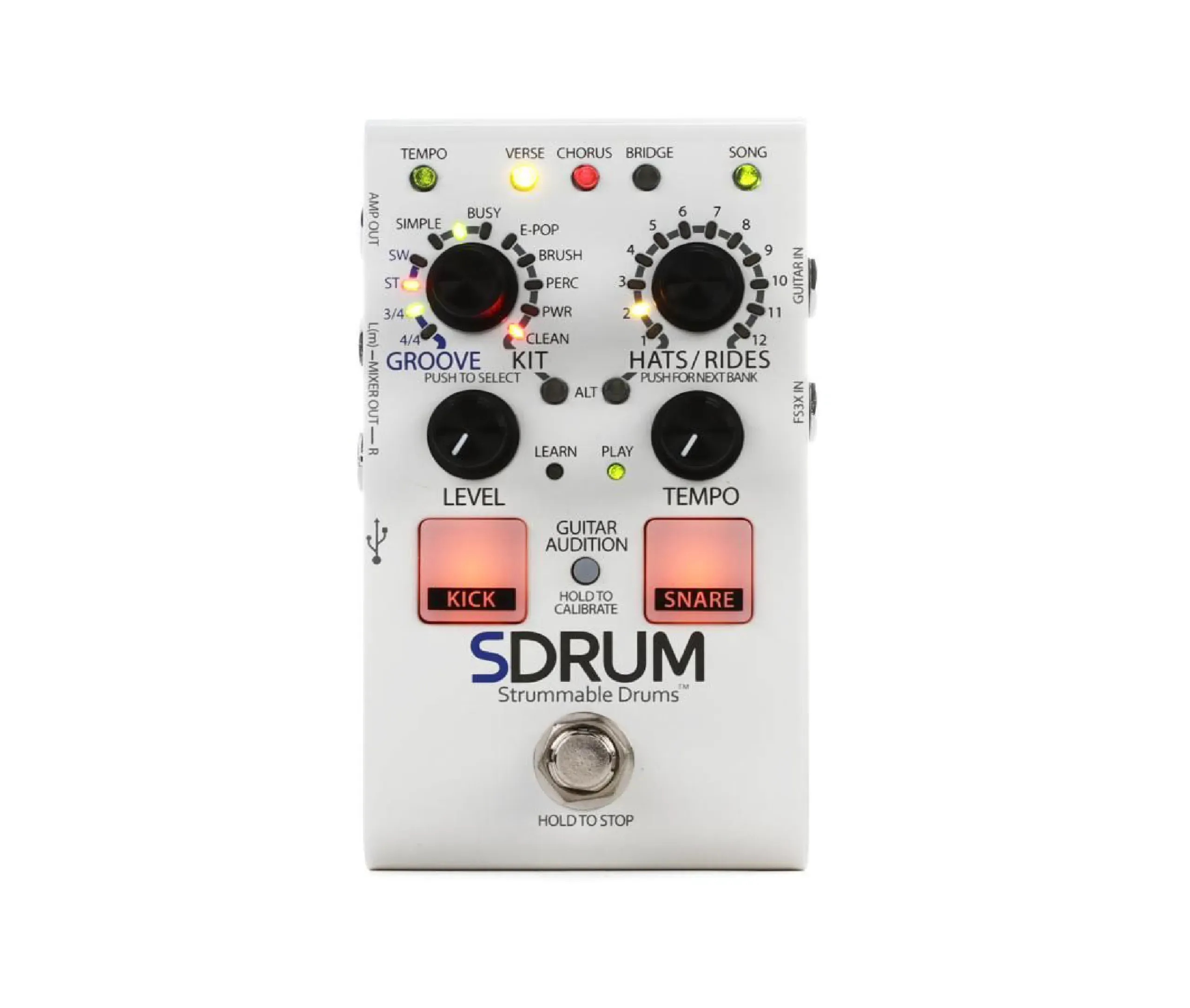 DigiTech SDRUM Auto-drummer Pedal — view 1