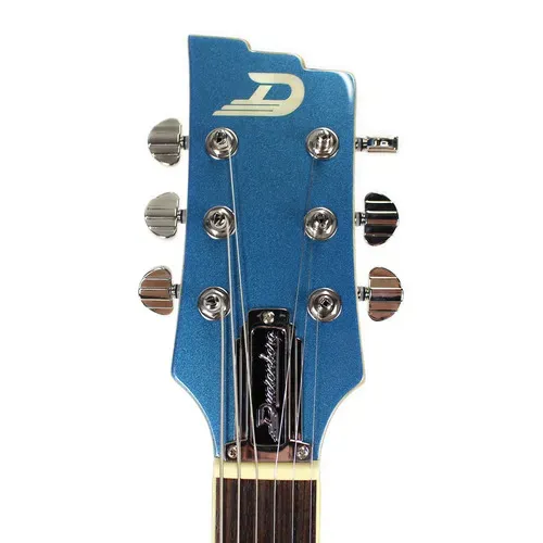 Duesenberg Alliance Mike Campbell I DTV-MC Semi Hollow Body Guitar- Catalina Blue — view 3