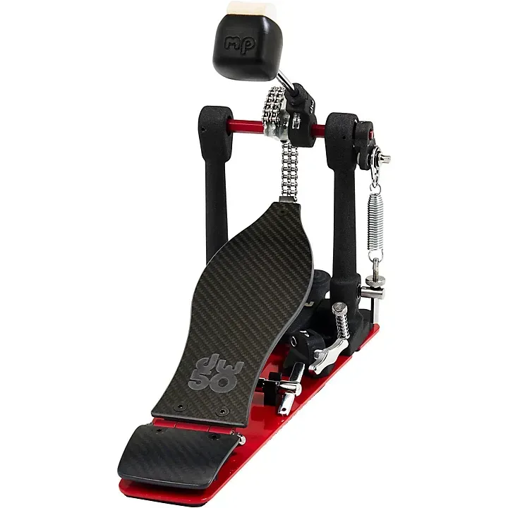 DW 50th Anniversary Limited Edition Carbon Fiber 5050 Single Kick Pedal