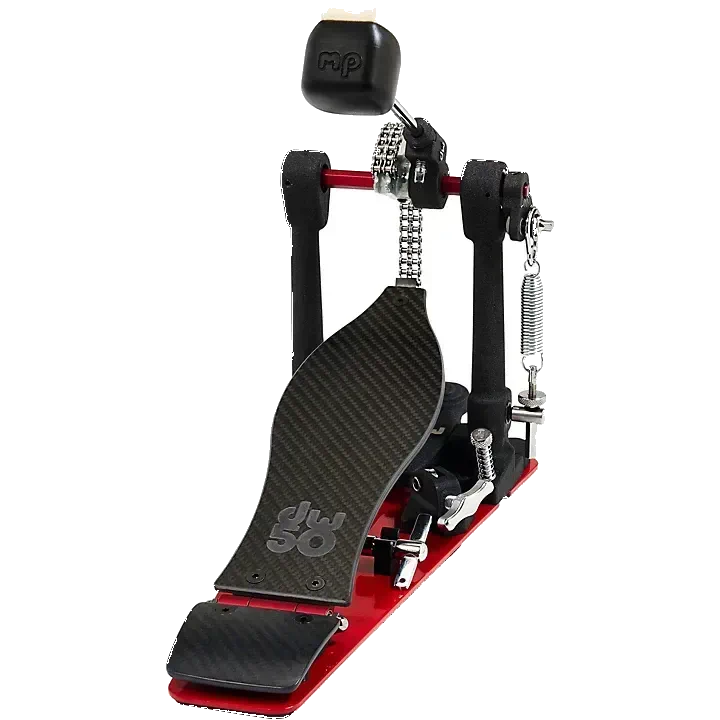 DW 50th Anniversary Limited Edition Carbon Fiber 5050 Single Kick Pedal