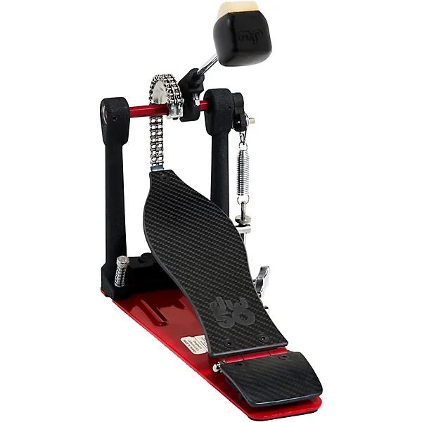 DW 50th Anniversary Limited Edition Carbon Fiber 5050 Single Kick Pedal — view 2