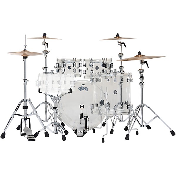 PDP Concept Acrylic 4-piece Shell Pack – Clear — view 3