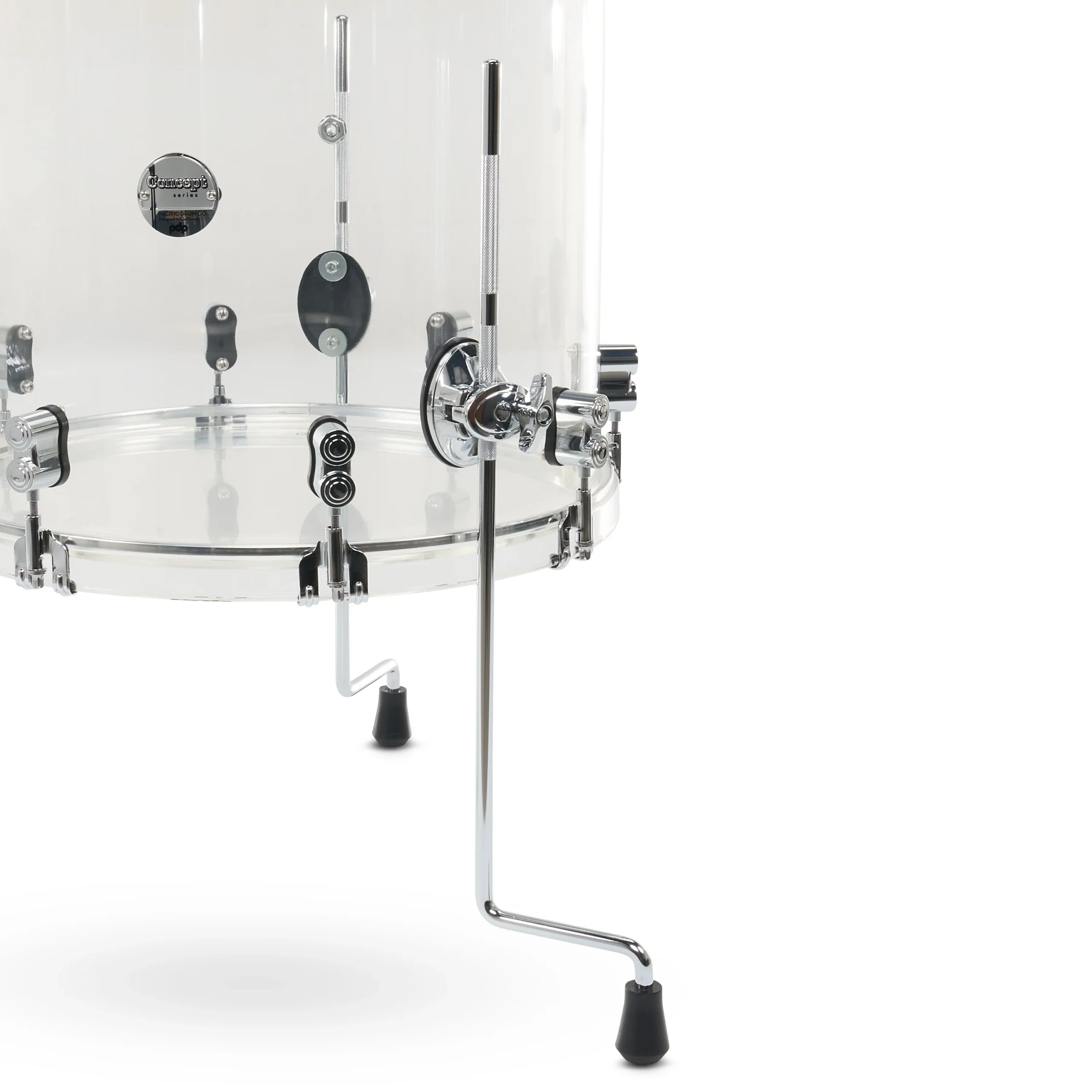PDP Concept Acrylic 4-piece Shell Pack – Clear — view 5