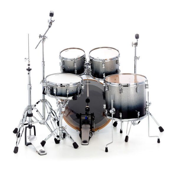 PDP Concept Maple 5-Piece Shell Pack Drum Kit – Silver Black Fade — view 4
