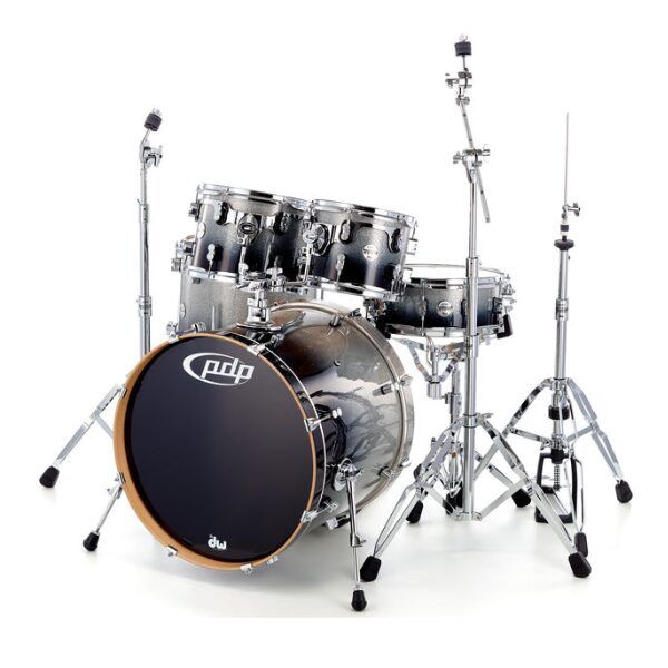 PDP Concept Maple 5-Piece Shell Pack Drum Kit – Silver Black Fade — view 5