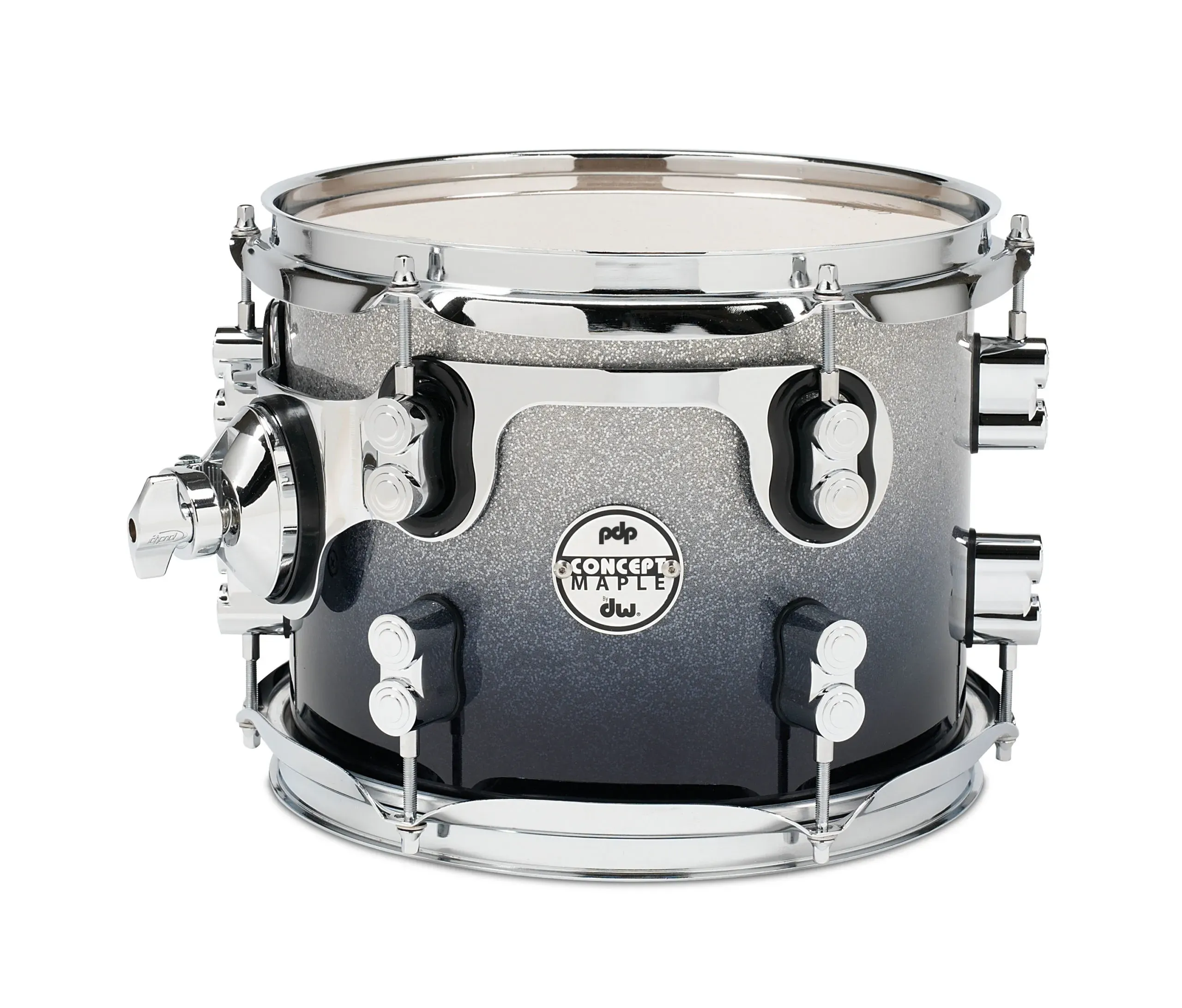 PDP Concept Maple Shell Pack 7-Piece Kit - Silver to Black Fade — view 2