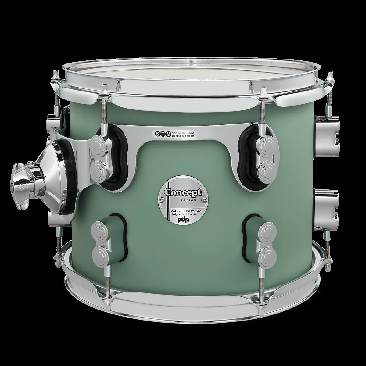 PDP Concept Maple Shell Pack 7-Piece Kit – Satin Seafoam — view 2