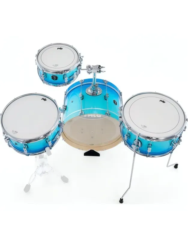 PDP Daru Jones New Yorker II 4-piece Shell Pack - Blue Fade — view 4