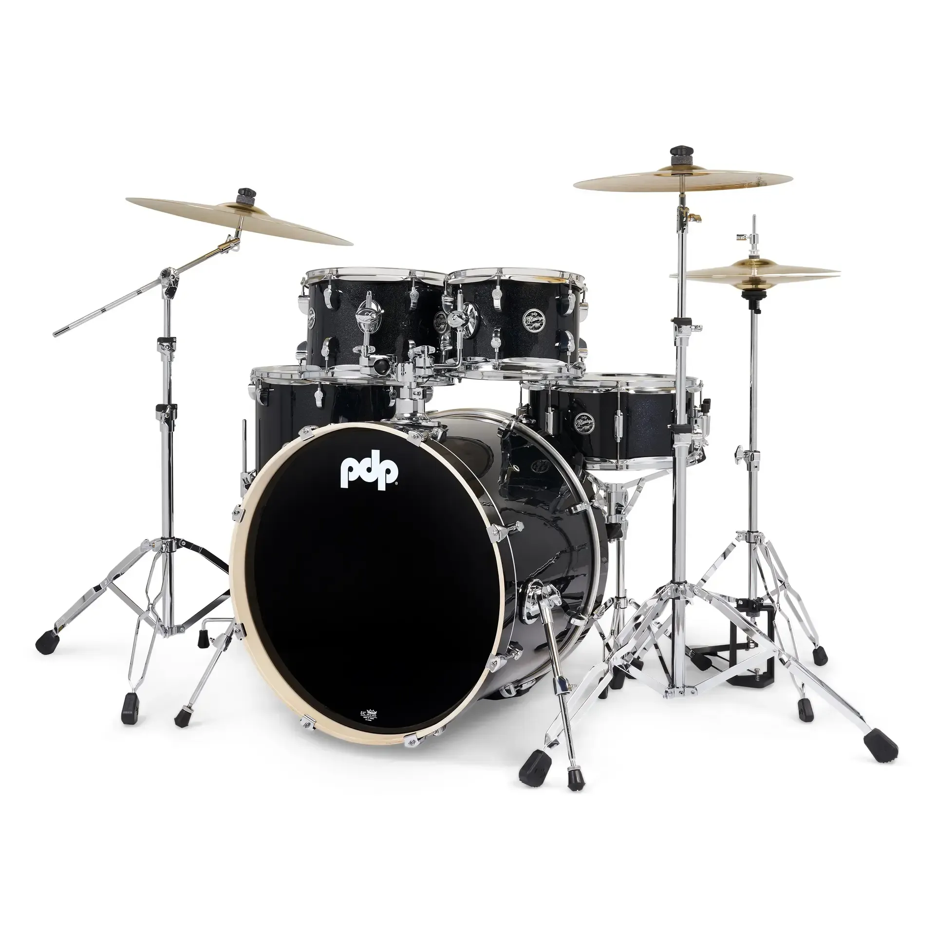 PDP Mainstage 5-piece Drum Set - Black Sparkle — view 2