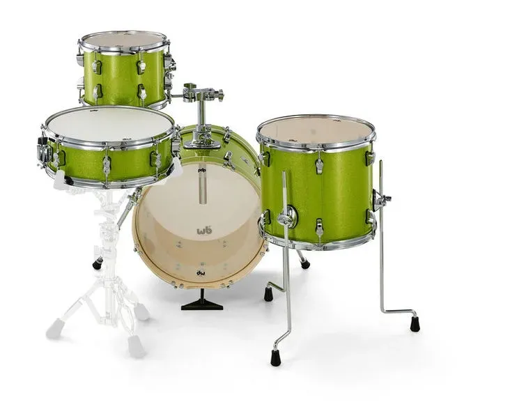 PDP New Yorker 16 inch 4 Piece Kit - Electric Green Sparkle — view 2