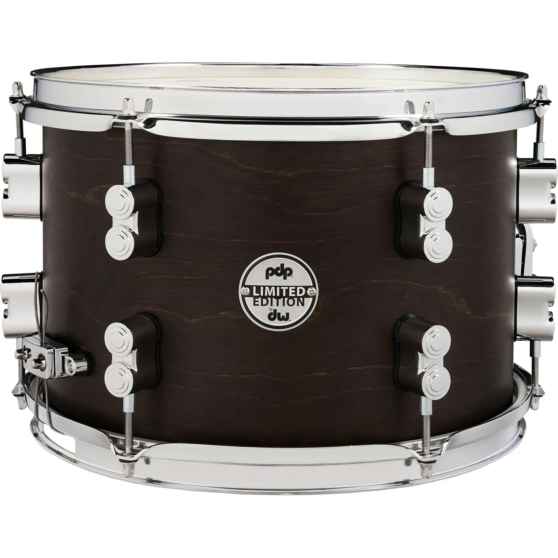 PDP Limited Edition Maple Snare Drum 8x12 inch Dark Walnut