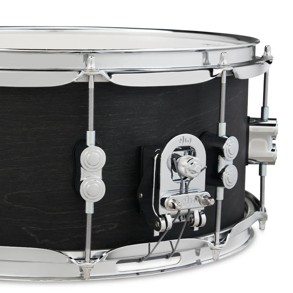 PDP Concept Black Wax Maple Snare Drum – 6.5 inches x 14 inches — view 2