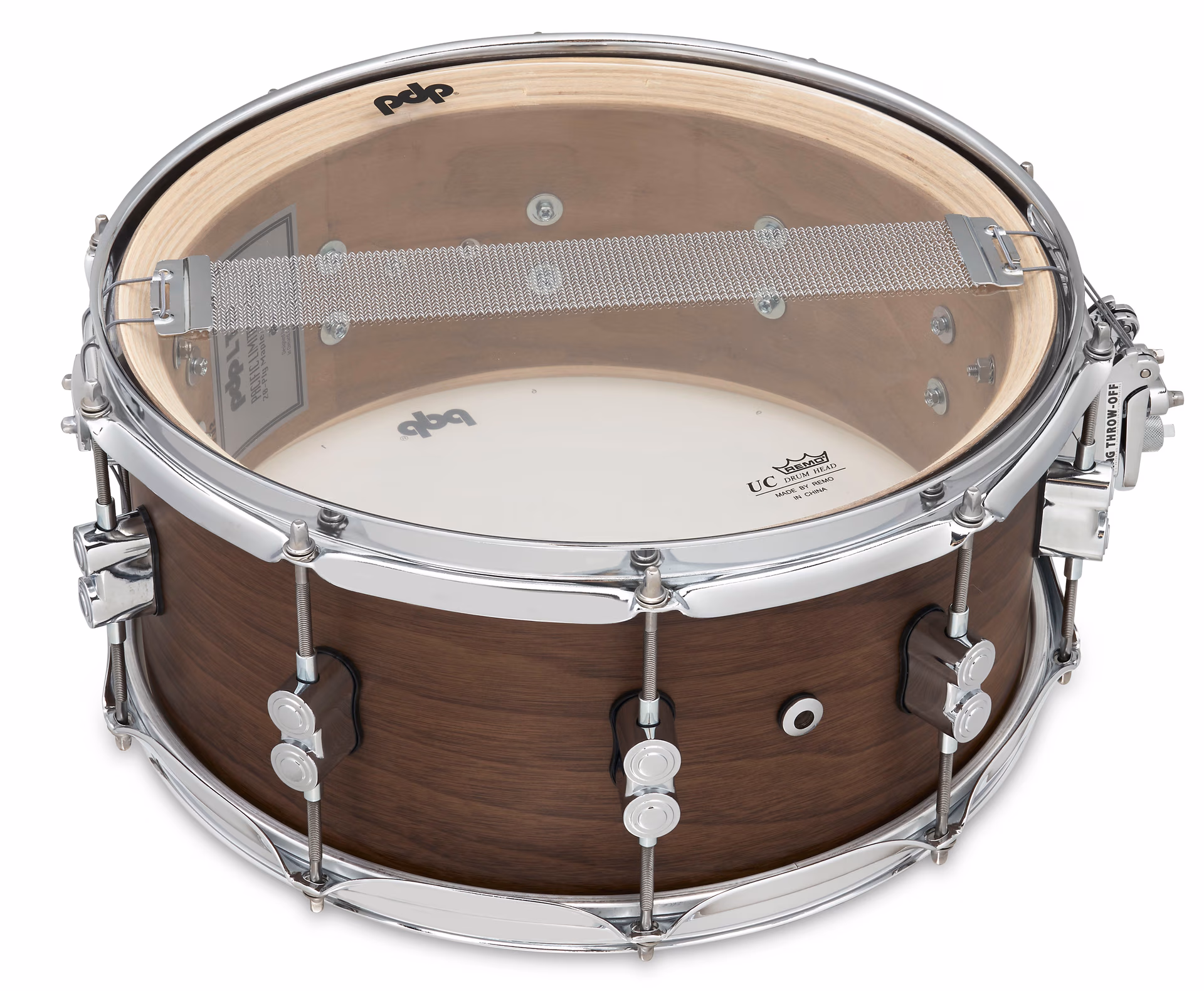 PDP 20-Ply Limited Edition Maple / Walnut Snare – 6.5 x 14 inch — view 3