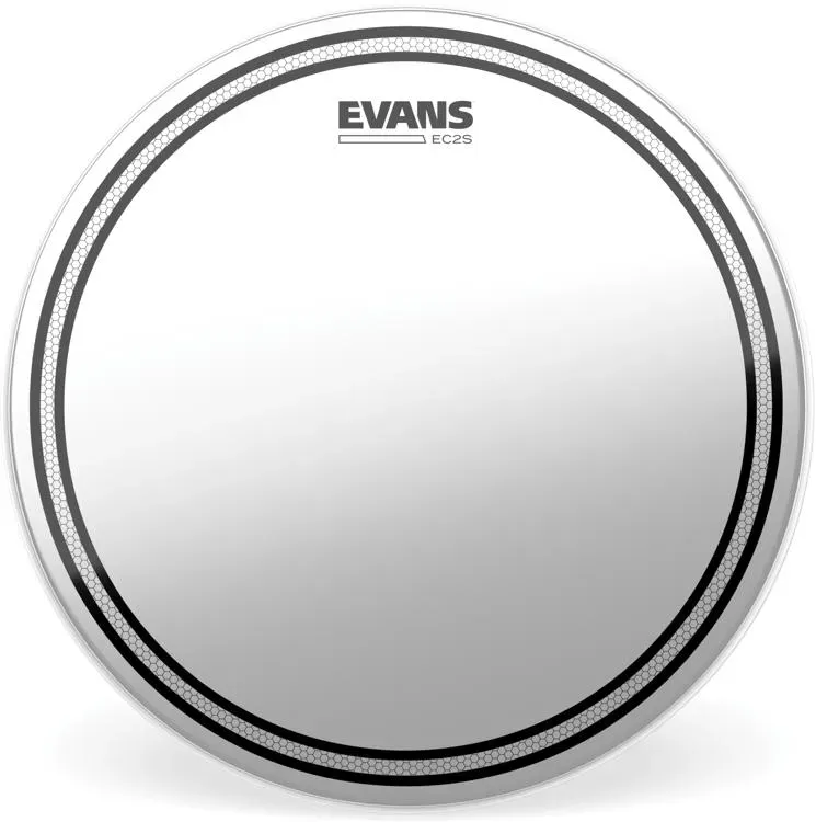 Evans EC2 Frosted Drumhead - 14 inch — view 1