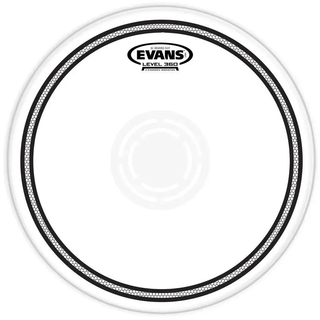 Evans Drumhead 14 inch EC2 Rev Dot Snare BTR — view 1