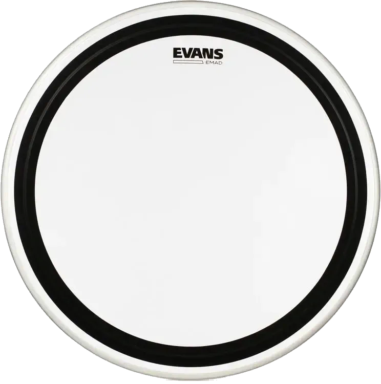 Evans 22 inch EMAD2 Batter Clear Bass Drum Head