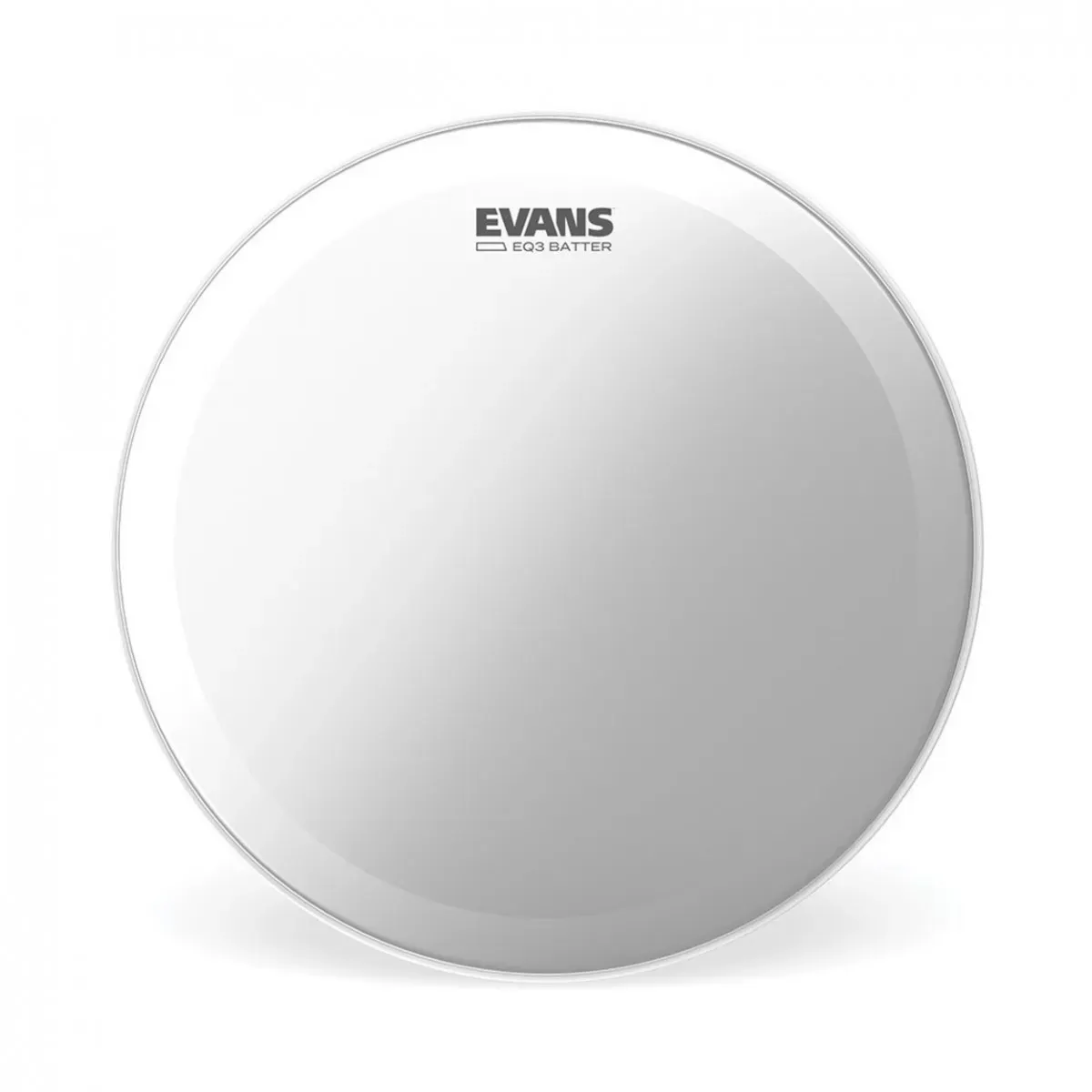 Evans EQ3 24 inch Frosted Bass Drum Batter Head — view 1