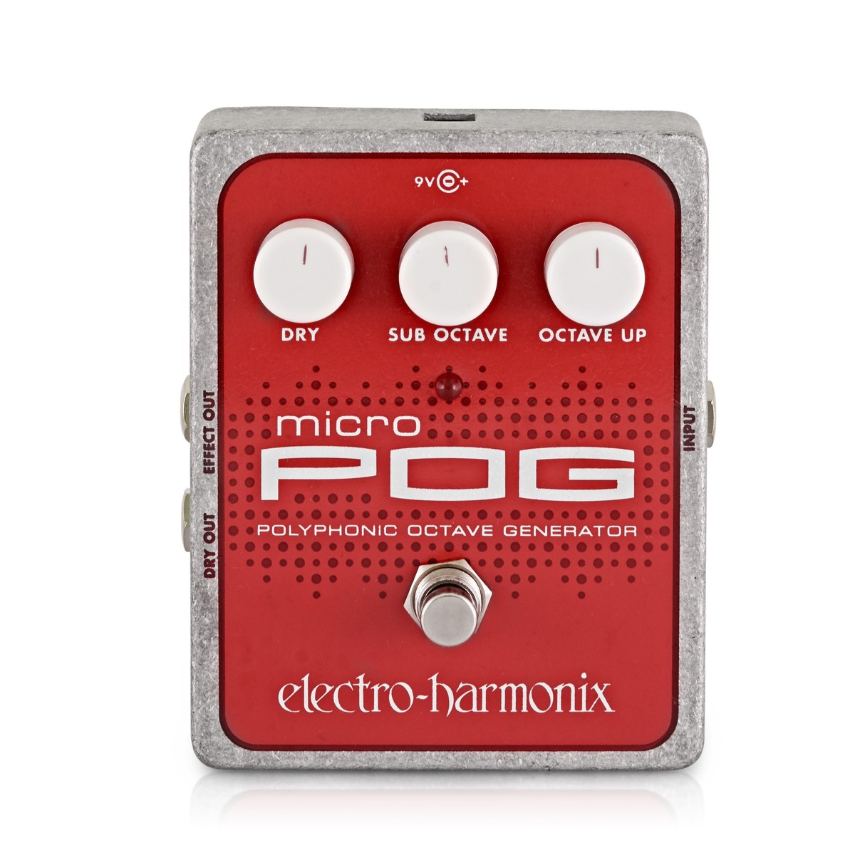 Electro Harmonix Micro POG Polyphonic Octave Generator Pedal — view 1