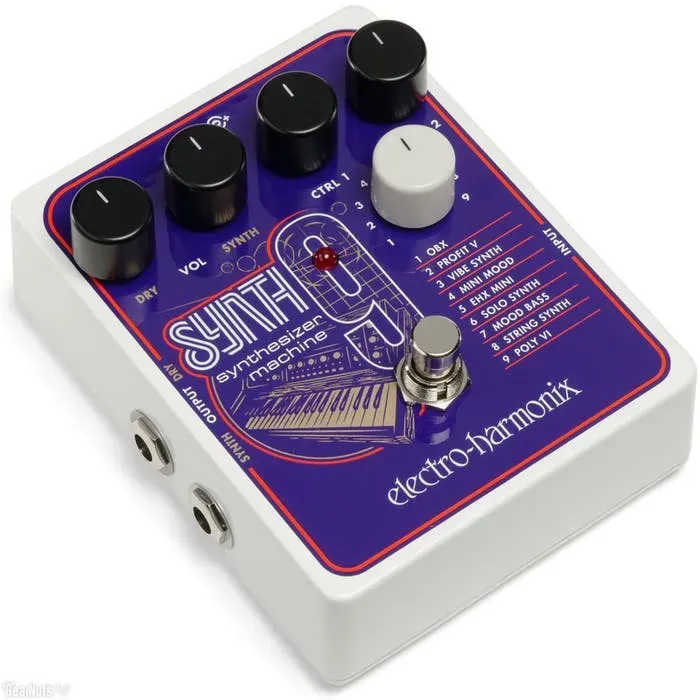 Electro Harmonix SYNTH9 Synthesizer Machine Guitar Pedal — view 2