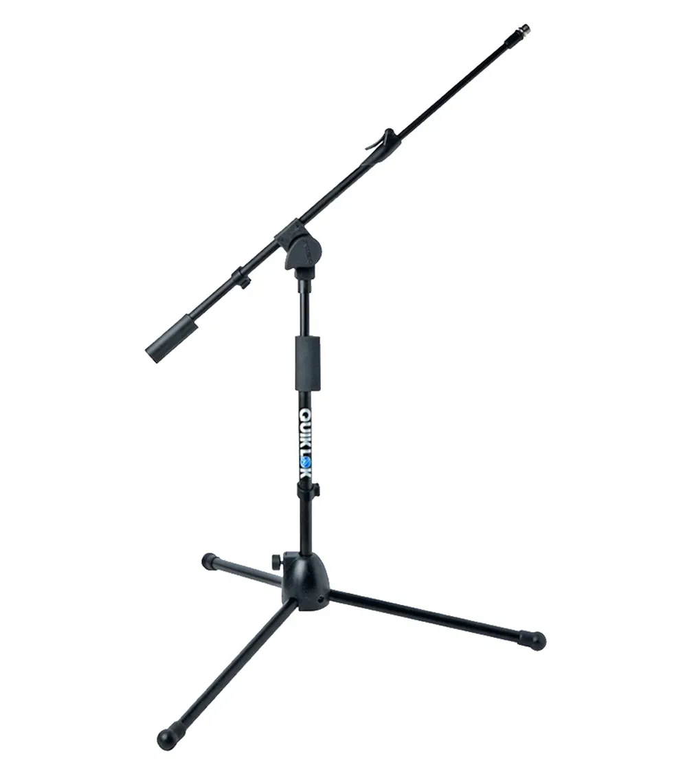 Quik Lok A340BKAM Amp Boom Mic Stand Short (Black)