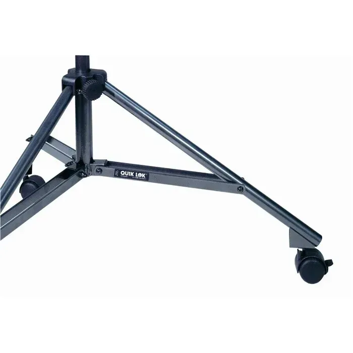 Quik Lok A-50 Height Adjustable Tripod Studio Boom Microphone Stand with Casters — view 2