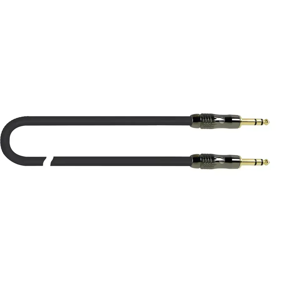Quik Lok Italian Standard Instrument Cable, Stereo Jack / Stereo Jack, 5m