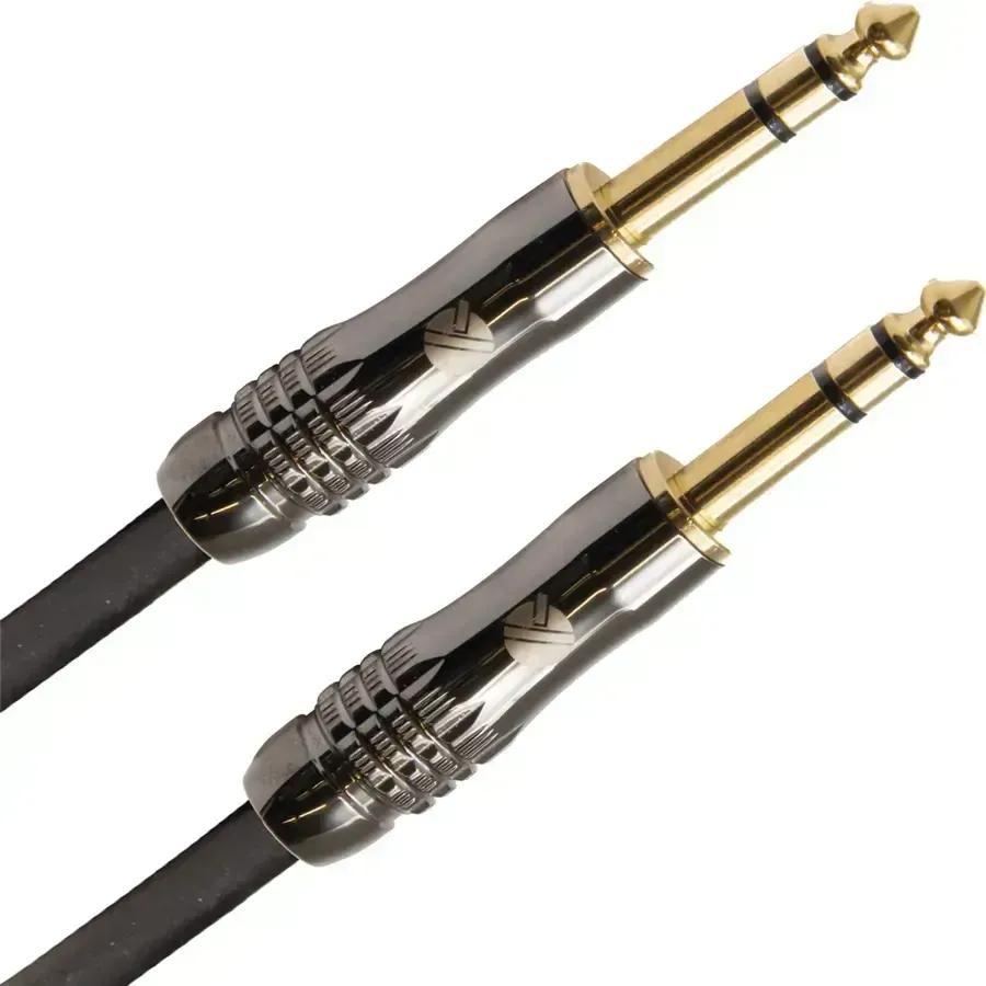 Quik Lok Italian Standard Instrument Cable, Stereo Jack / Stereo Jack, 3m — view 2