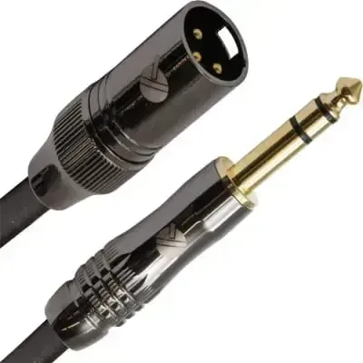 Quik Lok - ITST MJS5 XLR Male to Jack Stereo Cable - 5m