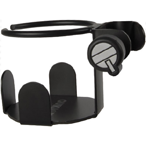 QuikLok MS-326 Clamp-On Metal Beverage Holder for Mic Stands — view 1