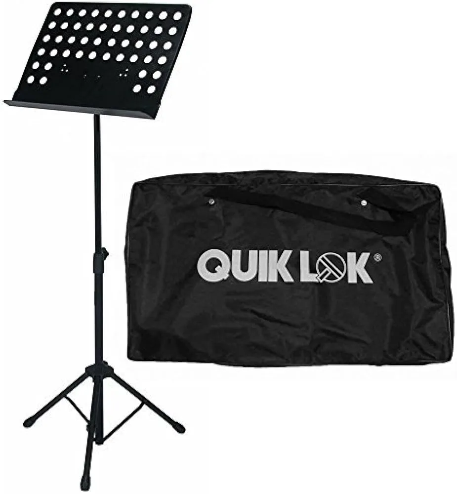 QuikLok MS331 Orchestral Sheet Music Stand with Bag — view 2