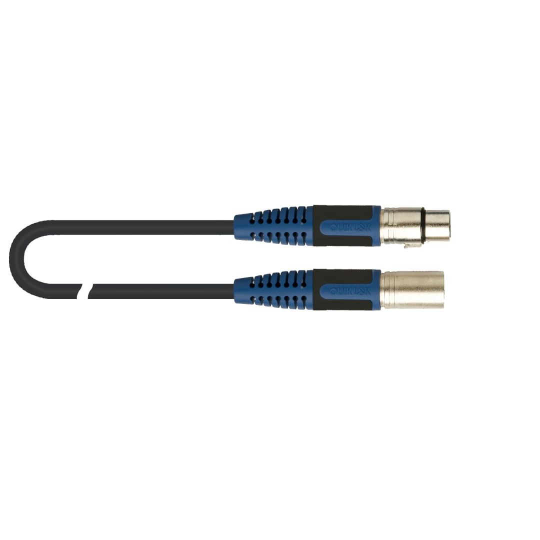 Quik Lok – RKSM/340-5 XLR male – XLR female Microphone cable – 5m — view 1