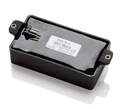 EMG 81-X Active Guitar Humbucker Pickup - Black — view 2