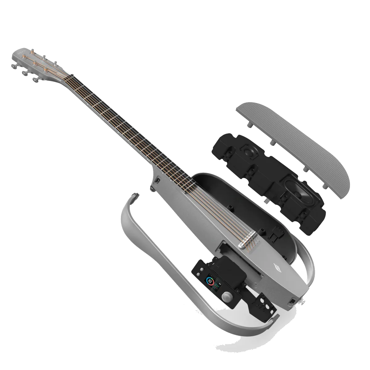 Enya NEXG 2 Acoustic-Electric Guitar – Grey — view 3