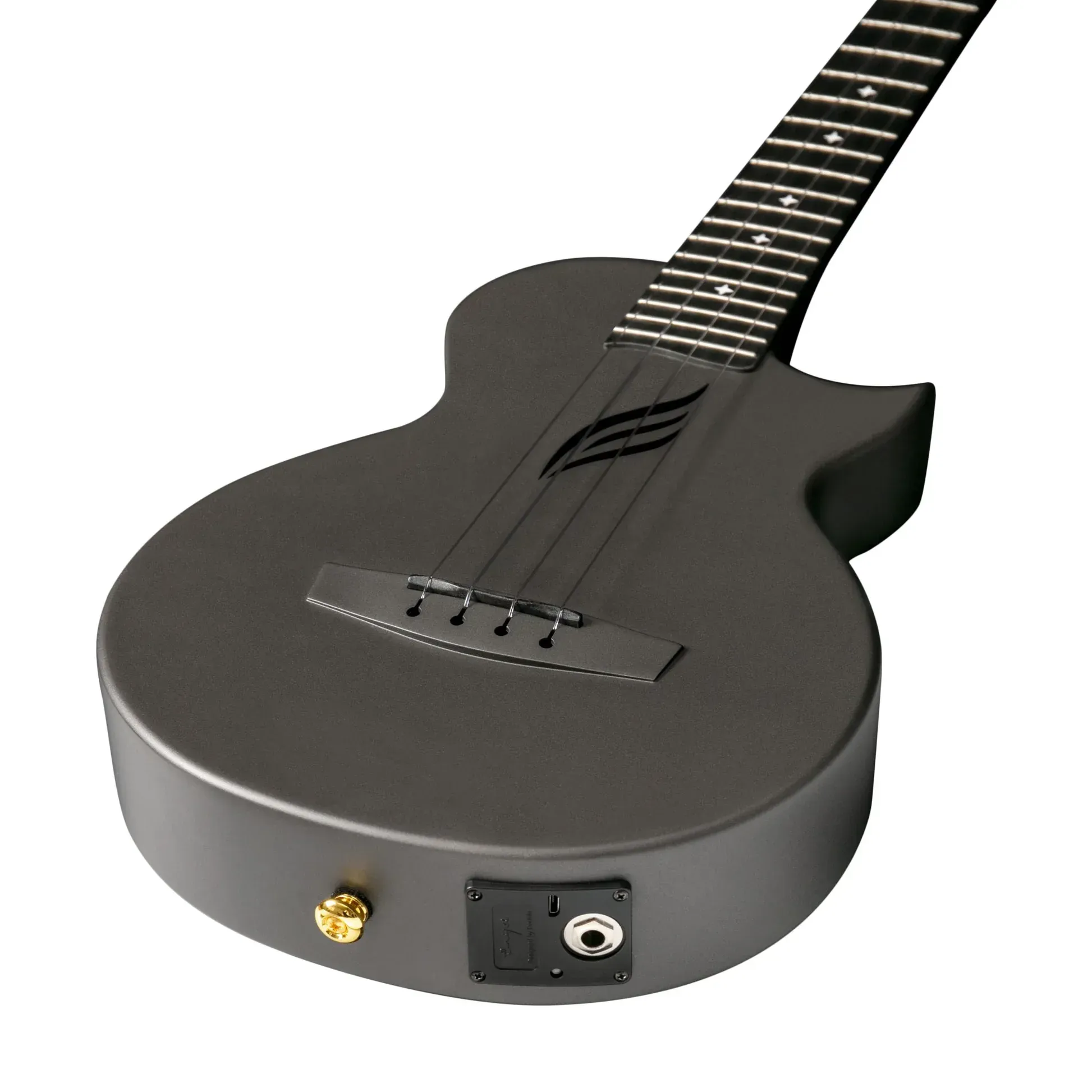 Enya Nova UE Pro Black Electro Tenor Ukulele — view 4