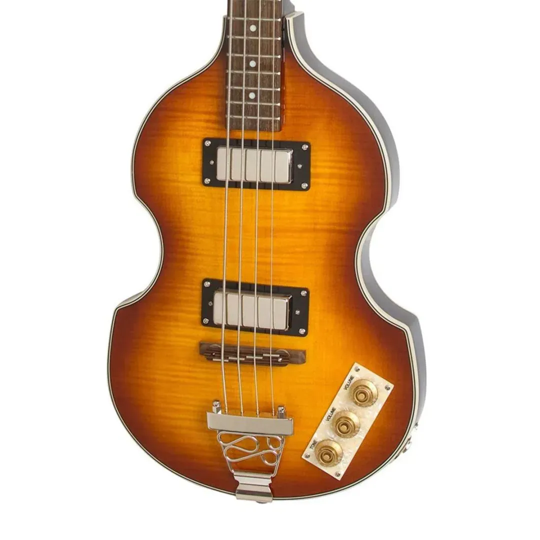 Epiphone Viola Bass Vintage Sunburst Chrome Hardware — view 3